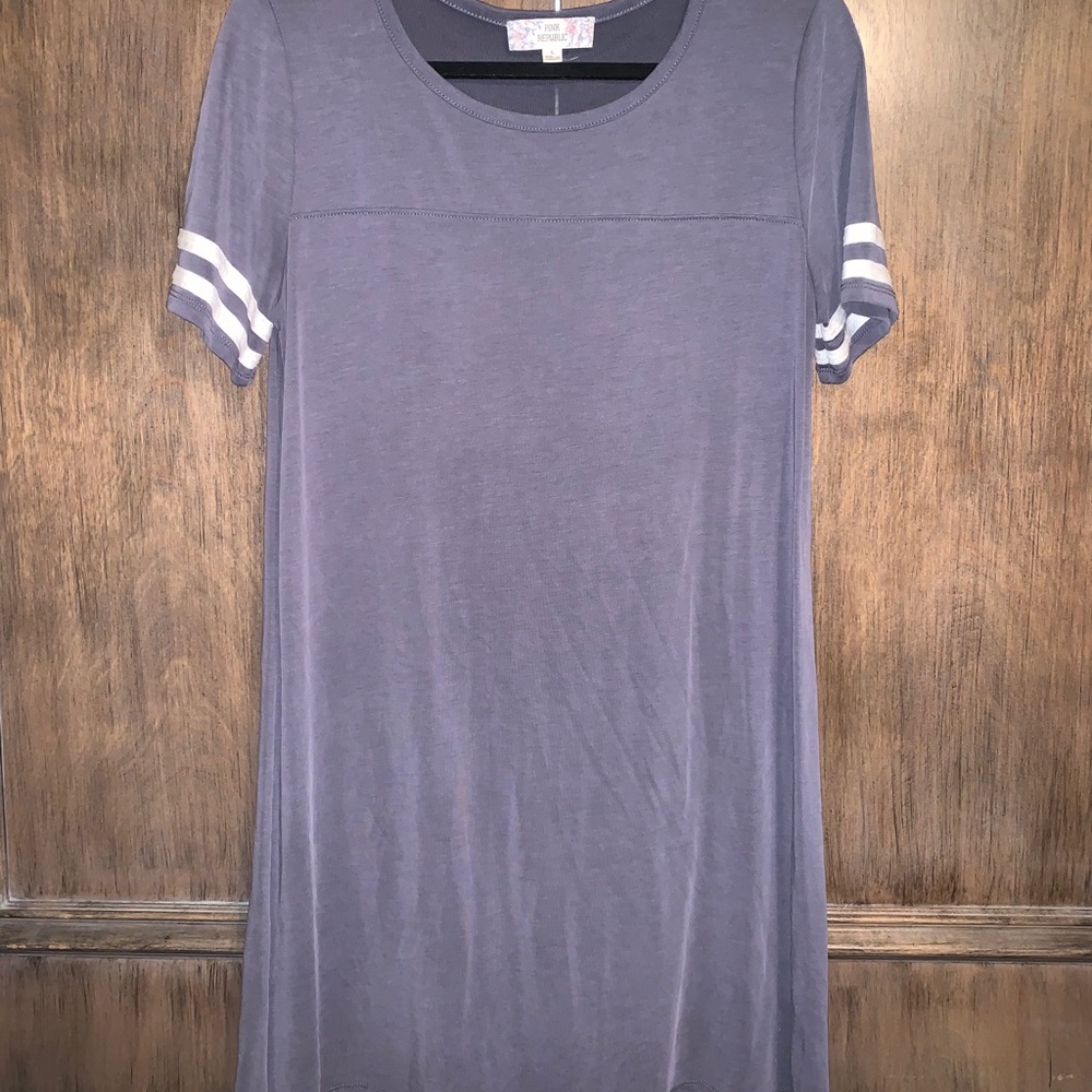 Gray TShirt Dress